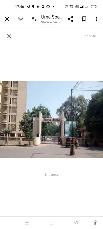 2.5 BHK Apartment For Sale in Uma Serita, Ghodbunder Road