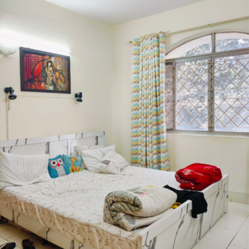 Bedroom in 1 BHK Apartment at Sunshree C2, Kondhwa – for Rent