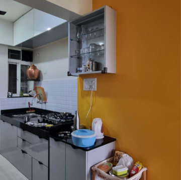 Living Room in 1 BHK Apartment at Sunshree Society, Nibm – for Rent