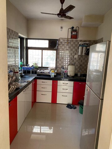 Kitchen in 2.5 BHK Apartment at Uma Serita, Ghodbunder Road – for Sale