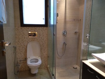 Bathroom in 4 BHK Apartment at Greater Kailash I – for Rent