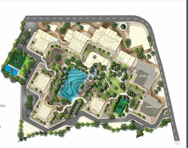 3 BHK + Extra Room Apartment For Sale in Rustomjee La Vie