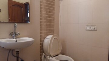 Bathroom in 3 BHK Apartment at Greater Kailash I – for Rent