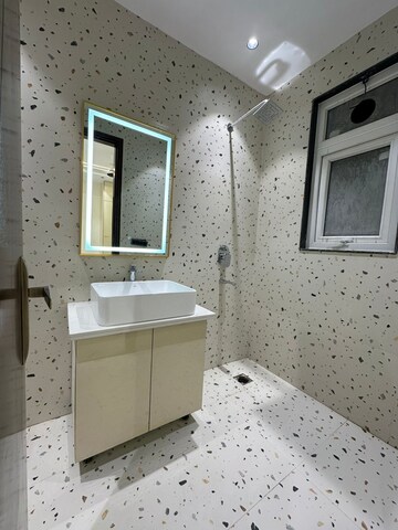 Bathroom in 4 BHK Builder Floor at Ansal API Esencia, Sector 67 – for Sale