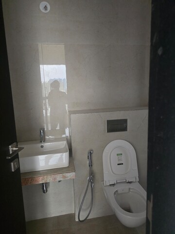 Bathroom in 4 BHK Apartment at Goregaon West – for Rent