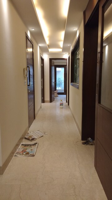 Building Lobby in 3 BHK Apartment at Greater Kailash I – for Rent