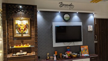 Living Room in 2 BHK Apartment at Mohan Pride, Kalyan West – for Sale