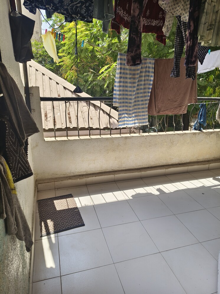 Balcony, shreeji-paradise 2 Bedroom 1000 Sq.Ft. Apartment In Aundh Pune 8254792