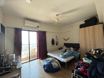 Living Room in 2.5 BHK Apartment at Hubtown Hillcrest, Andheri East – for Rent
