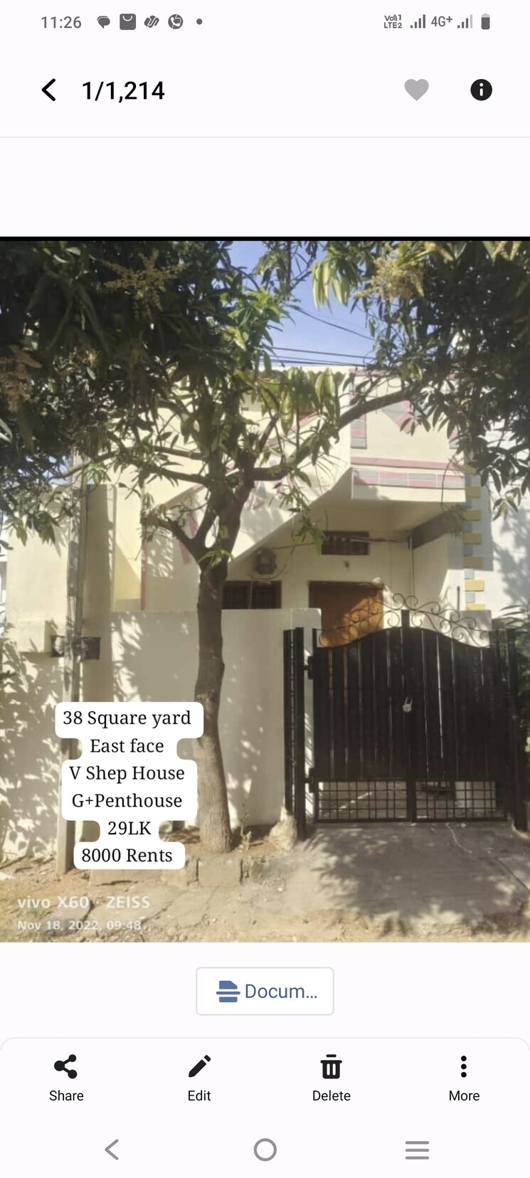 Exterior View, meerpet 1 Bedroom 380 Sq.Ft. Independent House In Meerpet Hyderabad 8255106