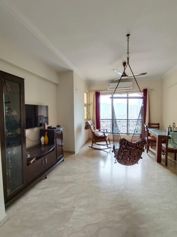 Living Room in 2 BHK Apartment at Hiranandani Meadows, Manpada – for Rent