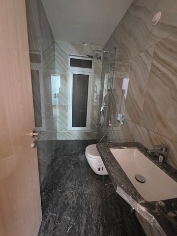 Bathroom in 2.5 BHK Apartment at Marathon Monte South, Byculla West – for Sale