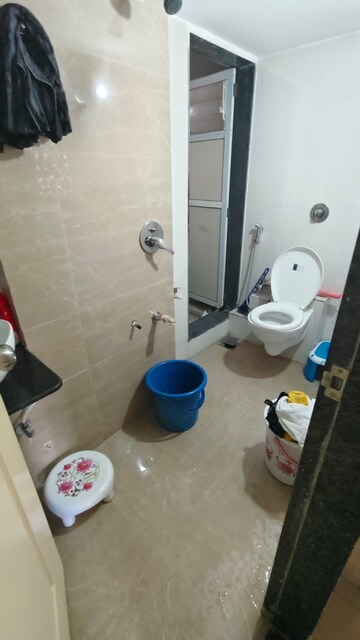 Bathroom in 2 BHK Apartment at Yash Vivek CHS, Panch Pakhadi – for Rent