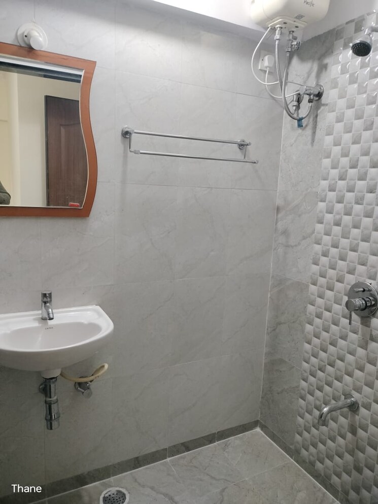 Bathroom, cosmos-enclave 1 Bedroom 424 Sq.Ft. Apartment In Kasarvadavali Thane 8255258