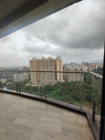 Balcony in 4 BHK Apartment at Acme Ozone, Manpada – for Rent