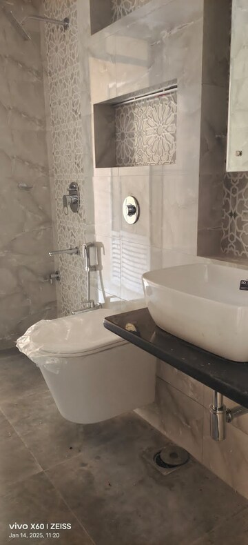 Bathroom in 2 BHK Apartment at Dosti Group Imperia, Manpada – for Rent