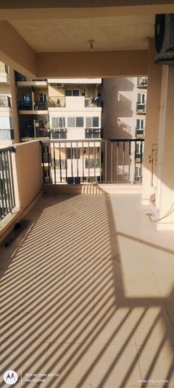 Balcony in 2 BHK Apartment at Gaur City 7th Avenue, Sector 4, Greater Noida – for Rent