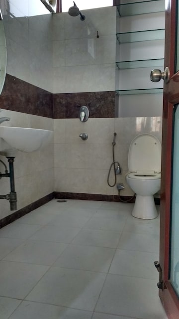 Attached Bathroom in 3 BHK Apartment at Sheikh Sarai – for Rent
