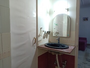 Bathroom in 2 BHK Apartment at Panchsheel Vihar – for Rent