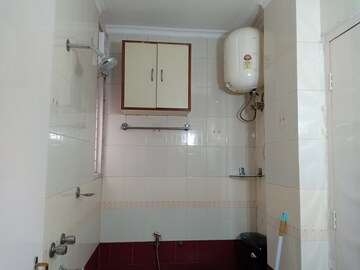 Bathroom in 2 BHK Apartment at Panchsheel Vihar – for Rent