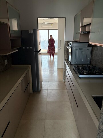 Kitchen in 3 BHK Apartment at Kanakia Silicon Valley, Powai – for Rent