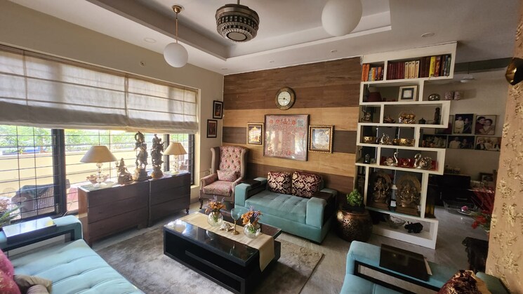 Living Room, gomti nagar 6 Bedroom 2152 Sq.Ft. Villa In Gomti Nagar Lucknow 8255344