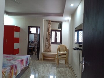 Building Lobby in 1 BHK Apartment at Malviya Nagar – for Rent