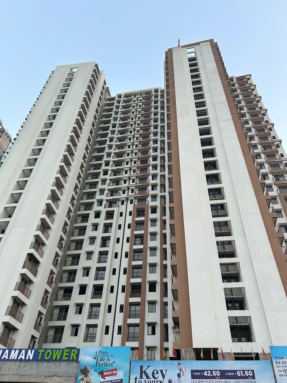 1 BHK + Pooja Room Apartment For Sale in Vardhaman Tower Dombivli