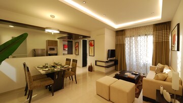 Living Room in 3 BHK Apartment at Defence Colony – for Rent