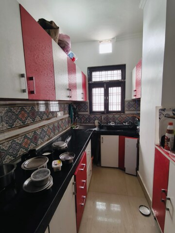 Kitchen in 3 BHK Apartment at Omaxe Heights Gomti Nagar, Gomti Nagar – for Rent