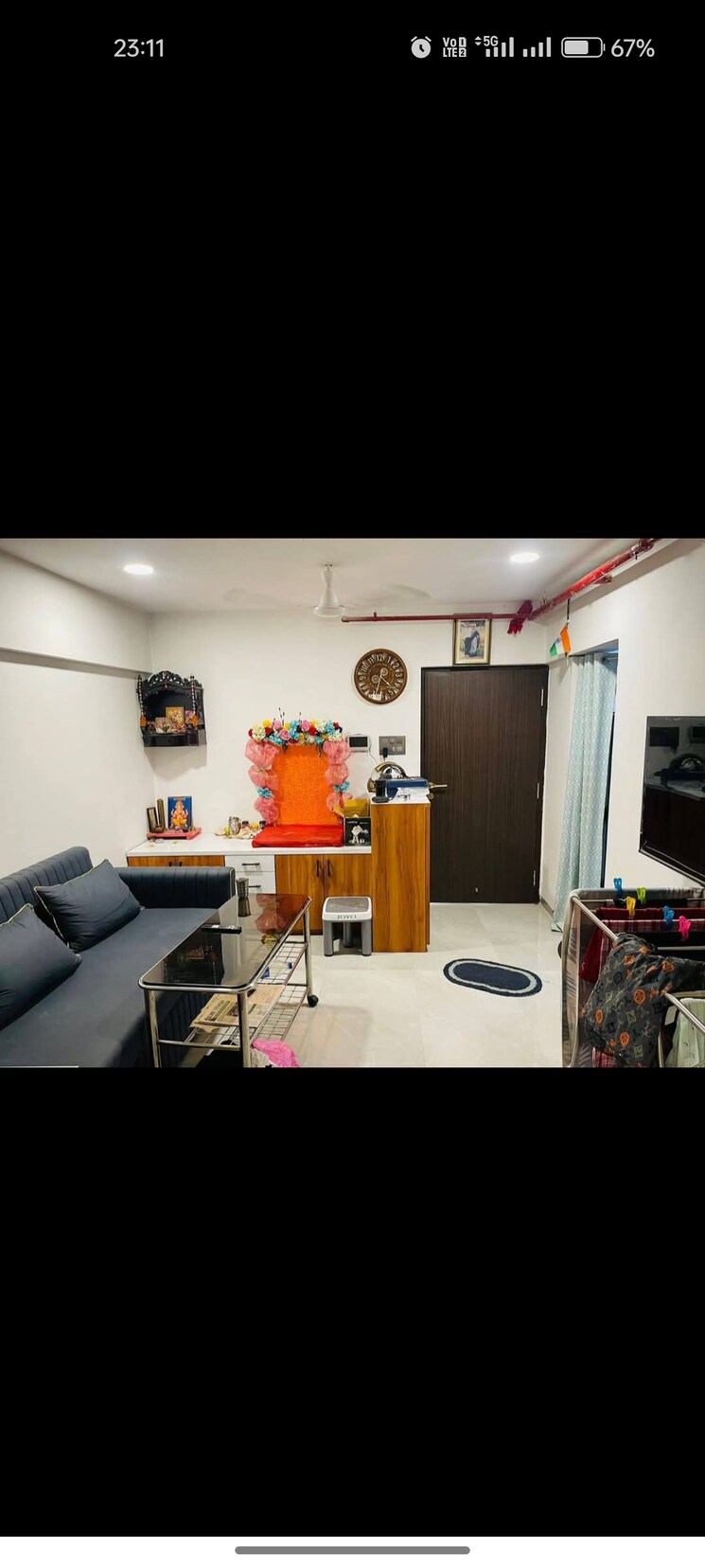 Living Room, slf-anushree 3 Bedroom 1700 Sq.Ft. Apartment In Sector 75 Faridabad 8255470