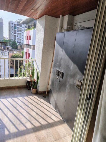Balcony in 2 BHK Apartment at Baner – for Rent