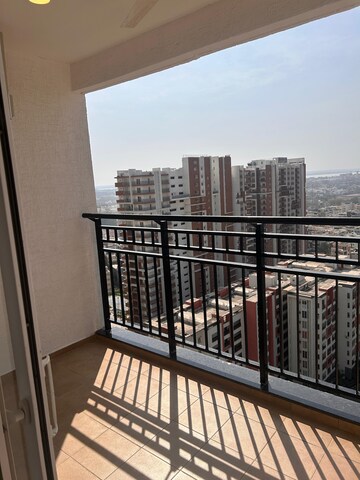 Balcony in 2.5 BHK Apartment at Prestige Tranquil, Kokapet – for Sale