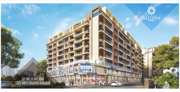 Exterior View, yes-central-galleria 1 Bedroom 468 Sq.Ft. Apartment In Sonkhar Thane 8255617
