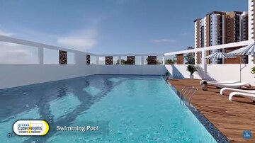 Swimming Pool in 3 BHK Apartment at Aparna Cyber Heights, Osman Nagar – for Sale