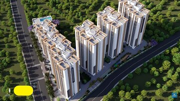 3 BHK Apartment – Exterior View View at Aparna Cyber Heights, Osman Nagar - for Sale