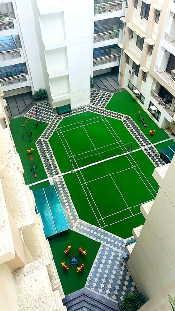 Building Lobby in 3.5 BHK Apartment at Gandharva Imperial Crest, Vrindavan Yojna – for Sale