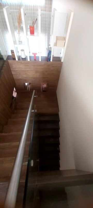 Staircase in 3.5 BHK Apartment at Suraj Oranje Castle, Gomti Nagar – for Sale