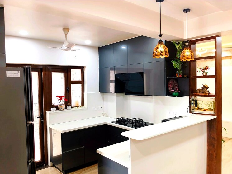 Kitchen, azeagaia-botanica 3 Bedroom 1425 Sq.Ft. Apartment In Vrindavan Yojna Lucknow 8255732