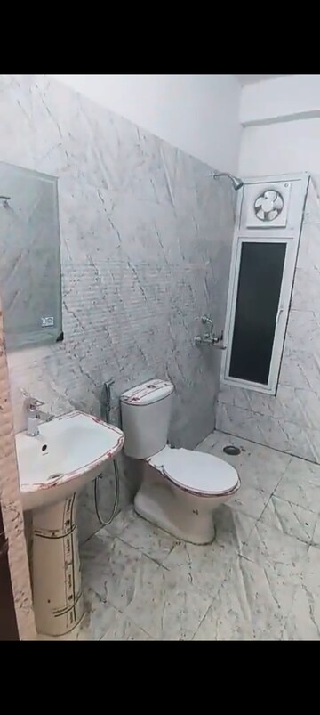 Bathroom in 2 BHK Apartment at Prateek Grand Paeonia, Krishna Vihar – for Rent