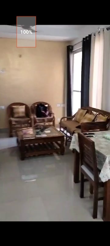 Living Room in 2.5 BHK Apartment at Prateek Grand Carnesia, Siddharth Vihar – for Rent
