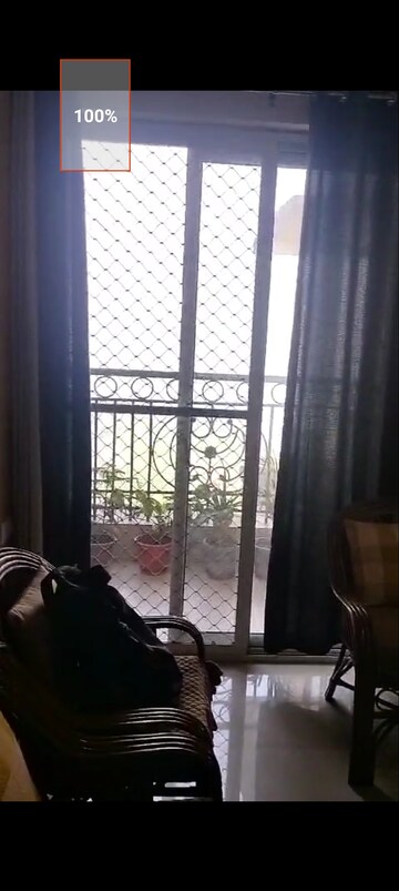 Balcony in 2.5 BHK Apartment at Prateek Grand Carnesia, Siddharth Vihar – for Rent