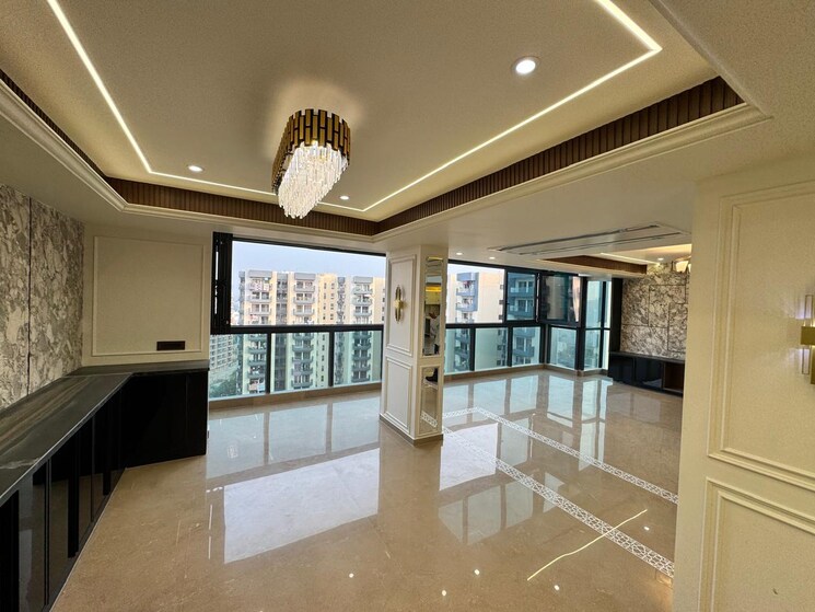 Living Room, azeagaia-botanica 4 Bedroom 5200 Sq.Ft. Penthouse In Vrindavan Yojna Lucknow 8255772