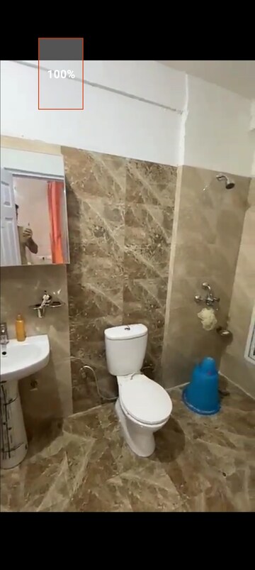 Bathroom in 2 BHK Apartment at Prateek Grand Carnesia, Siddharth Vihar – for Rent