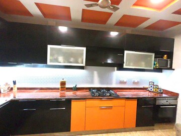 Kitchen in 4 BHK Apartment at Emaar MGF Emerald Hills, Sector 65 – for Rent