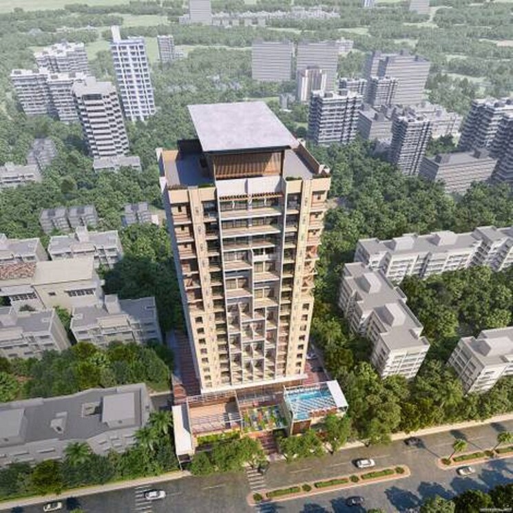 Exterior View, hermes-212-riverwalk 3.5 Bedroom 2100 Sq.Ft. Apartment In Kalyani Nagar Pune 8255869