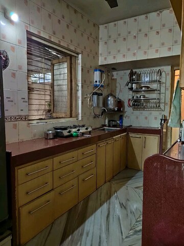 Kitchen in 1 BHK Apartment at Rishabh Utopia, Bolinj – for Rent