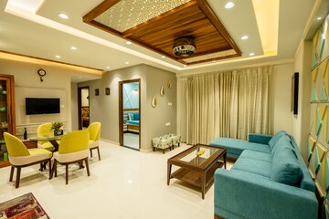Living Room in 1.5 BHK Apartment at GKB Grace Apartment, Ajmer Road – for Sale