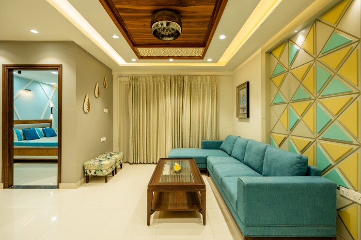 Living Room, gkb-grace-apartment 1.5 Bedroom 531 Sq.Ft. Apartment In Ajmer Road Jaipur 8256065