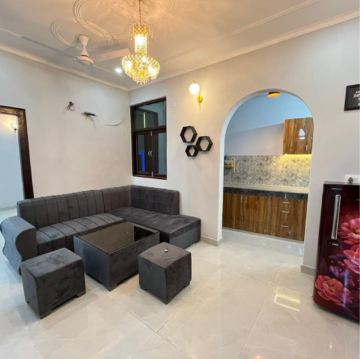 Living Room in 2 BHK Apartment at Saket – for Rent